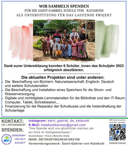 Flyer Spende